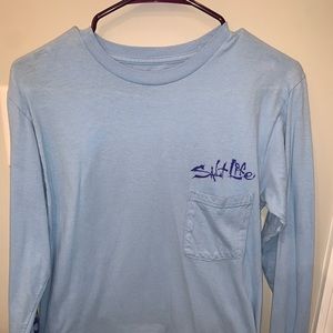 SALT LIFE mens long sleeve Tee shirt guc